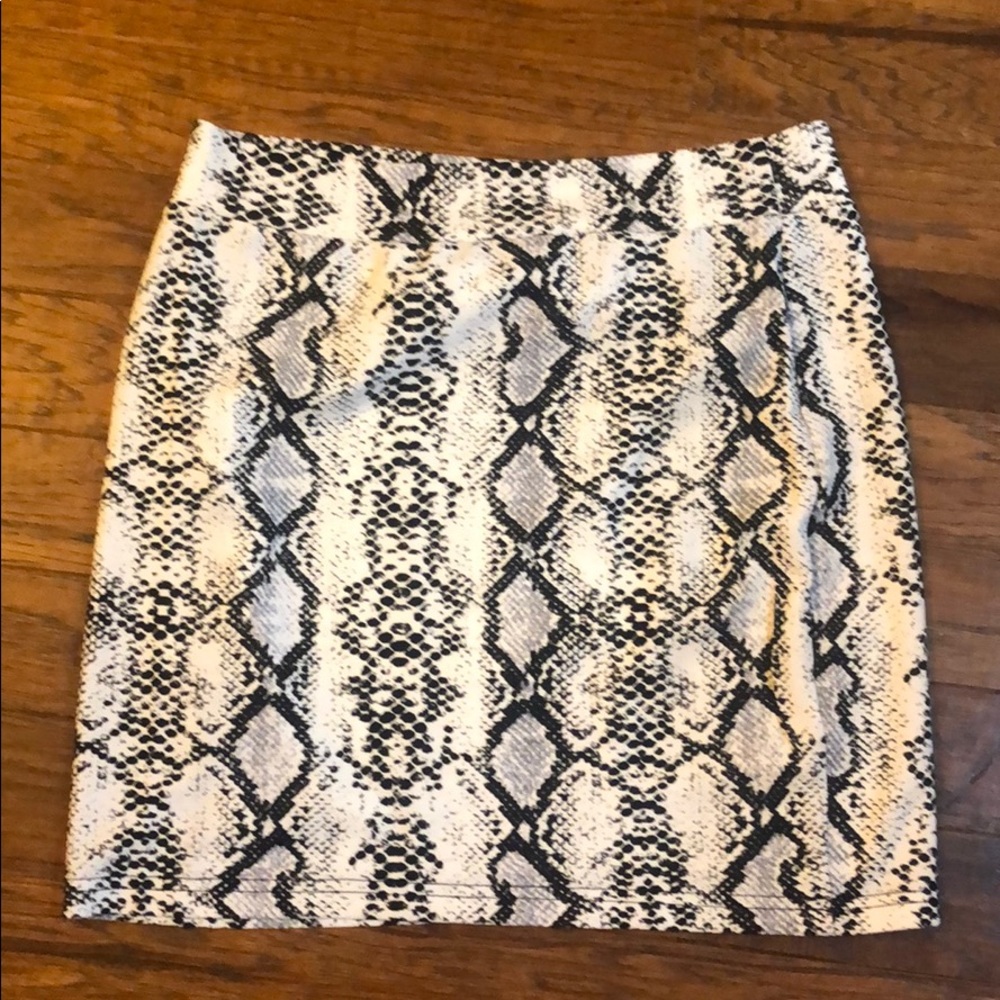 Crazy Train Python skirt
